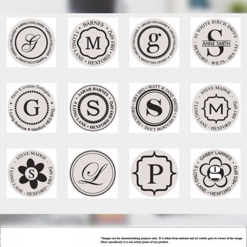 Monogram Stamps