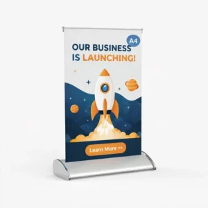 Premium Custom Stamps, Badges, Signages & Printing Services in UAE 9 A4 Roll up Banner