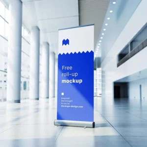 Premium Custom Stamps, Badges, Signages & Printing Services in UAE 11 Roll Up Stand